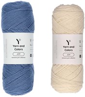 Baby Droomdeken 4.0 Haakpakket 8 Denim & Cream Ledikantdeken-2