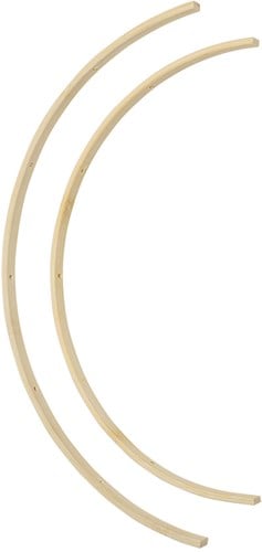Go Handmade Bamboe Halfronde Ringen Met Gaten-3