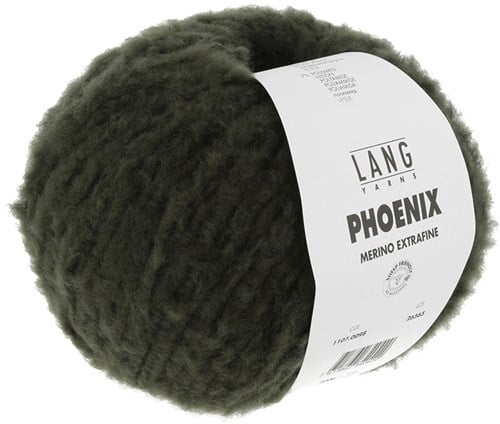 Lang Yarns Phoenix 098 Donkere Olijf-3