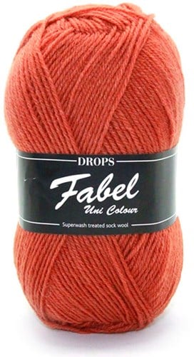 Drops Fabel Uni Colour 110 Rust
