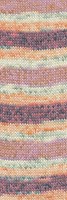 Lang Yarns Footprints 0015 Oranje/Lila/Groen-3