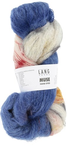 Lang Yarns Muse 011 Blauw Bedrukt-3