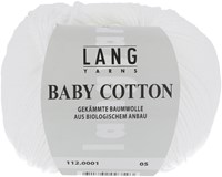 Lang Yarns Baby Cotton 0001 Wit