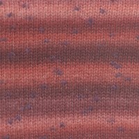 Lang Yarns Cloud Tweed 0009 roze/rood/donkerrood