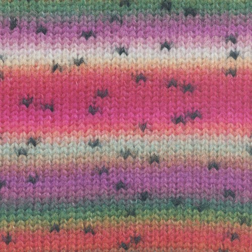 Lang Yarns Cloud Tweed 0011 roze/groen/viola
