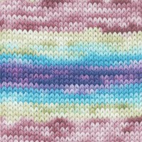 Lang Yarns Move 0007 turquoise/rood/geel