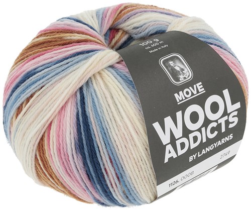 Lang Yarns Move 008 Gebroken Wit/Roze/Blauw-3