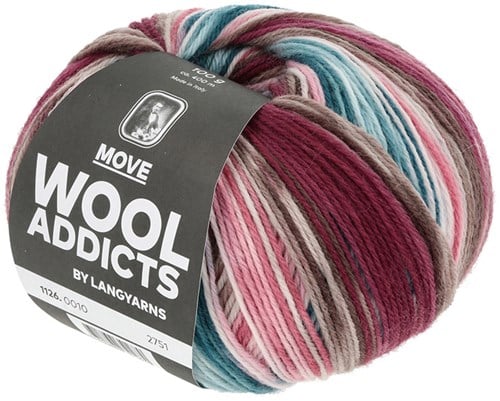 Lang Yarns Move 010 Roze/Beige/Petrol-2