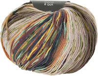 Lang Yarns Artsy 006 Olijf/Beige/Blauw-2