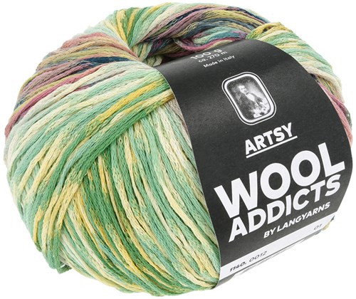 Lang Yarns Artsy 012 Groen/Geel/Roze/Petrol-3