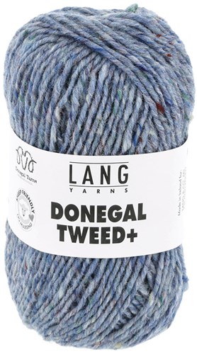 Lang Yarns Donegal Tweed+ 020 Lichtblauw