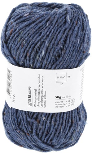 Lang Yarns Donegal Tweed + 0033 jeans