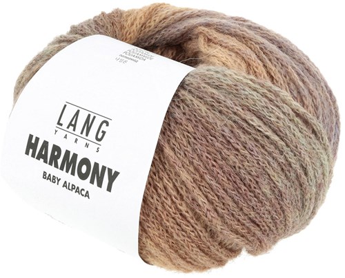 Lang Yarns Harmony 007 Geel/Oranje-2