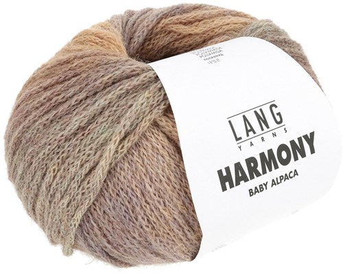 Lang Yarns Harmony 007 Geel/Oranje-3