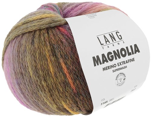 Lang Yarns Magnolia 001 Mosterdgeel/Grijs/Fuchsia-3