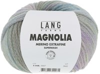 Lang Yarns Magnolia 007 Blauw/Beige/Lila