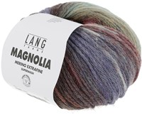 Lang Yarns Magnolia 009 Aubergine/Mosterdgeel/Rood-2