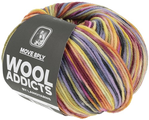 Lang Yarns Move 8-Fach 002 Lila/Rood/Geel-2