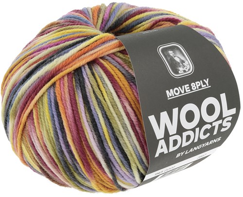 Lang Yarns Move 8-Fach 002 Lila/Rood/Geel-3