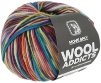 Lang Yarns Move 8-Fach 003 Turquoise/Roze/Geel-3