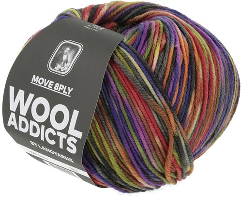 Lang Yarns Move 8-Fach 004 Oranje/Paars/Steen-2