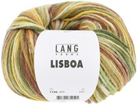 Lang Yarns Lisboa 0005 Geel/Olijf/Bruin/Oranje