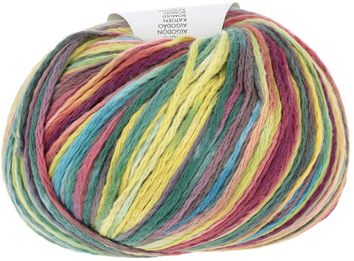 Lang Yarns Lisboa 0007 Rood/Donkergroen/Blauw/Geel-2