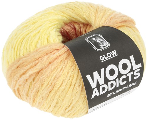 Lang Yarns Glow 0053 Geel/Abrikoos-3
