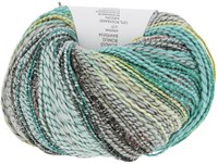 Lang Yarns Fiesta 0004 Turquoise/Aqua/Grijs/Zalm-2