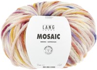 Lang Yarns Mosaic 0002 Bordeaux/Lila/Roze/Geel