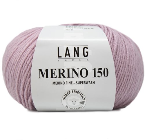 Lang Yarns Merino 150 119 Dark Rose