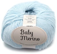 Drops Baby Merino Uni Colour 011 Ijsblauw