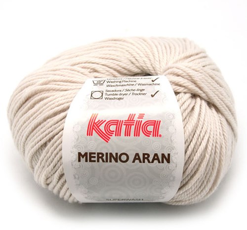 Katia Merino Aran 011 Heel licht beige