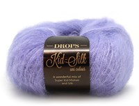Drops Kid Silk Uni Colour 011 Lila