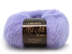 Drops Kid Silk Uni Colour 011 Lila