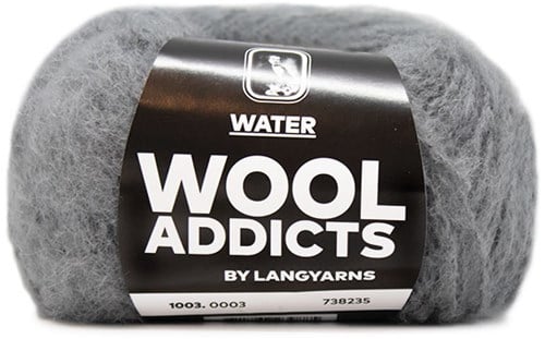 Wooladdicts To-Ease-Sorrow Trui Breipakket 1 M Light Grey