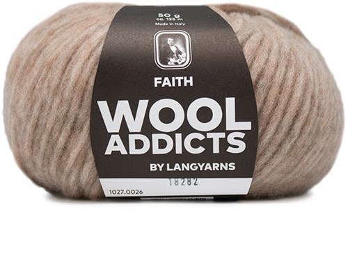 Wooladdicts Boho Soul Capuchon Sjaal Breipakket 6 Beige