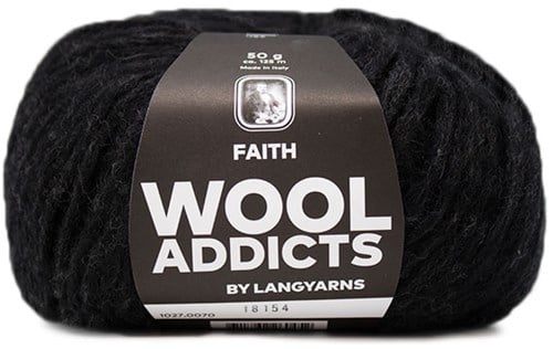 Wooladdicts Boho Soul Capuchon Sjaal Breipakket 9 Anthracite