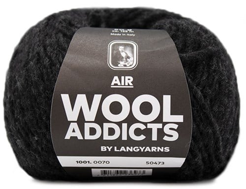 Wooladdicts City Life Trui Breipakket 11 L Anthracite