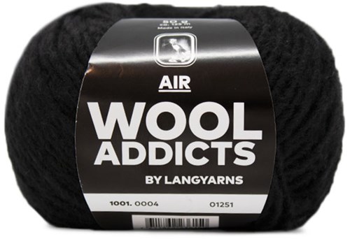 Wooladdicts City Life Trui Breipakket 2 L Black
