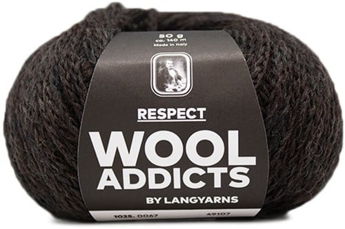 Wooladdicts Seductive Secret Vest Breipakket 8 S Dark Brown