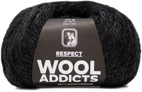 Wooladdicts Seductive Secret Vest Breipakket 9 XL Anthracite