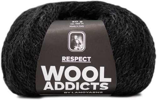Wooladdicts Seductive Secret Vest Breipakket 9 L Anthracite