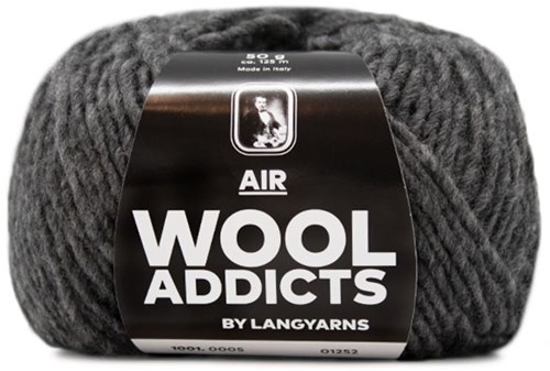 Wooladdicts Dramatic Dreamer Trui Breipakket 3 XL Grey Mélange