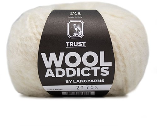 Wooladdicts Devoted Dancer Trui Breipakket 10 L/XL Off-White