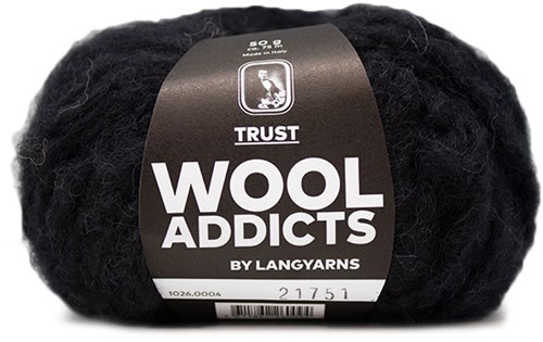 Wooladdicts Devoted Dancer Trui Breipakket 2 L/XL Black