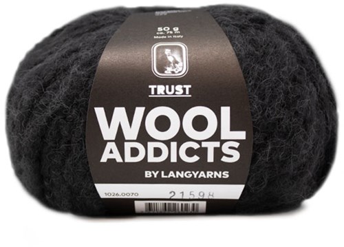 Wooladdicts Devoted Dancer Trui Breipakket 9 L/XL Anthracite