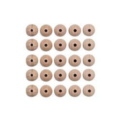 Houten Kralen Set 25 Stuks 12 mm