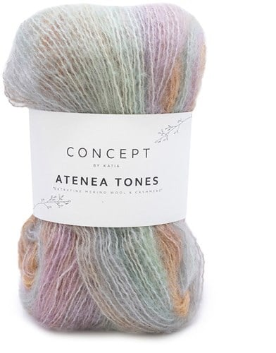 Katia Atenea Tones 203 Roest bruin-Mauvé-Penicilline