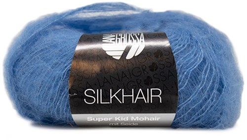 Silkhair Dina sjaal breipakket 1